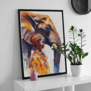 Tableau en style africain #0123
