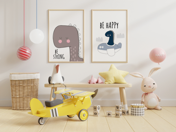 Set de 3 tableaux d'animaux #0325