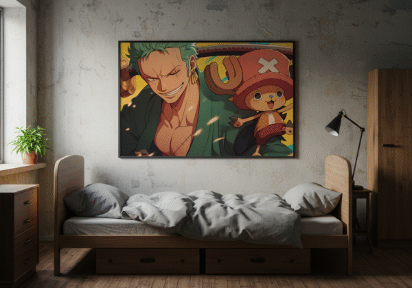 Tableau de Zoro and Chopper, One Piece #0157