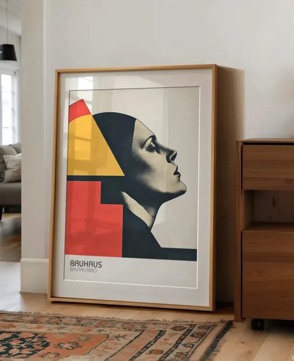 Tableau en style Bauhaus #0164